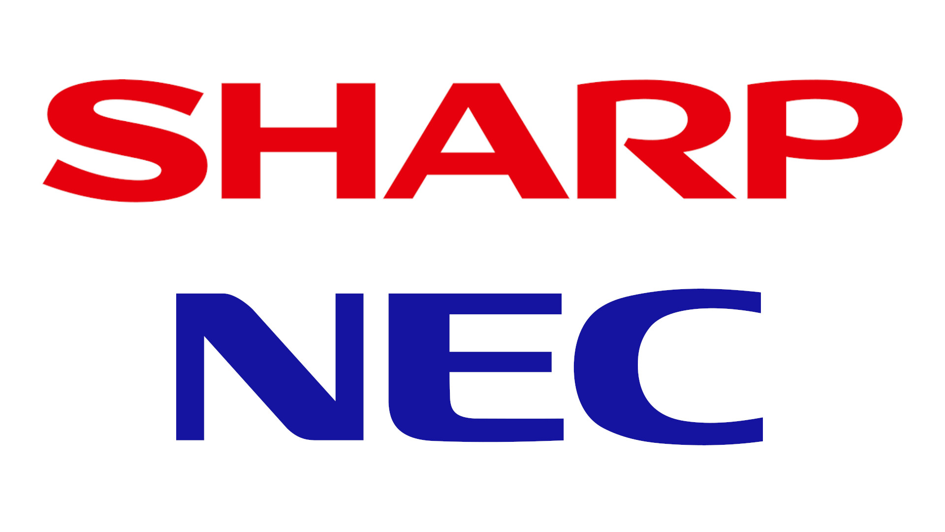 Sharp Nec Monitory Projektory